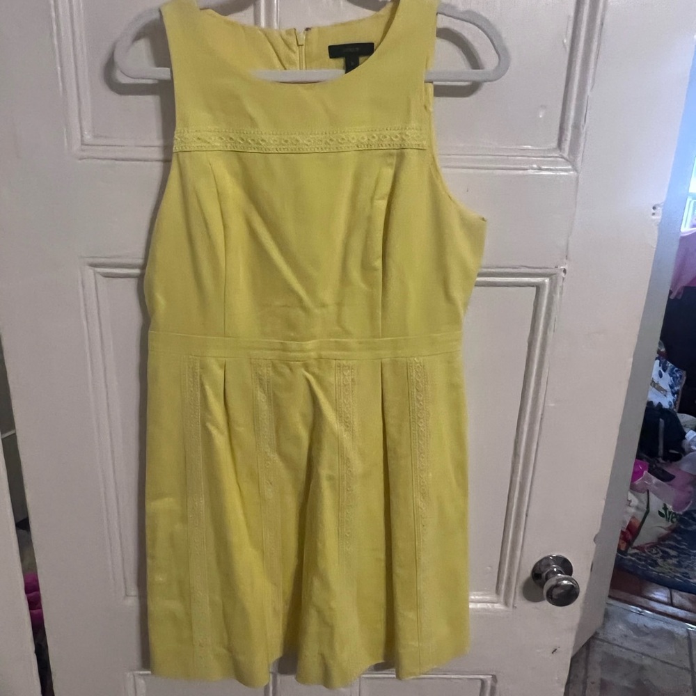 Yellow J.crew Dress